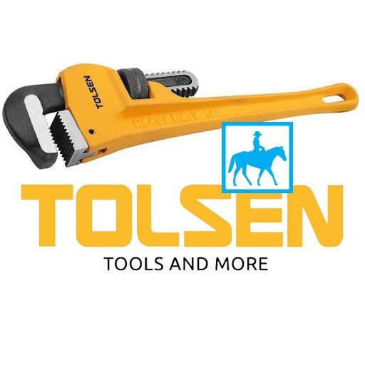 Mỏ lết răng pipe wrench 8inch 200mm tolsen 10231