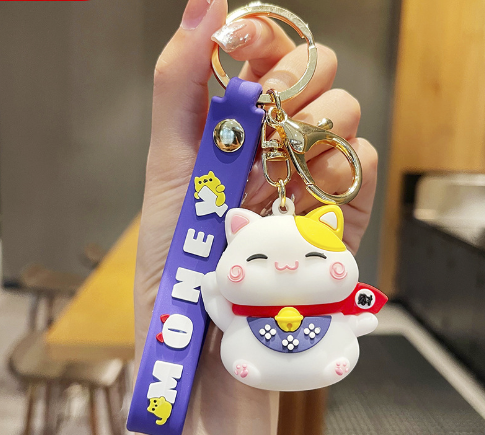 MÓC KHOÁ MÈO THẦN TÀI SIZE TO CAO CẤP