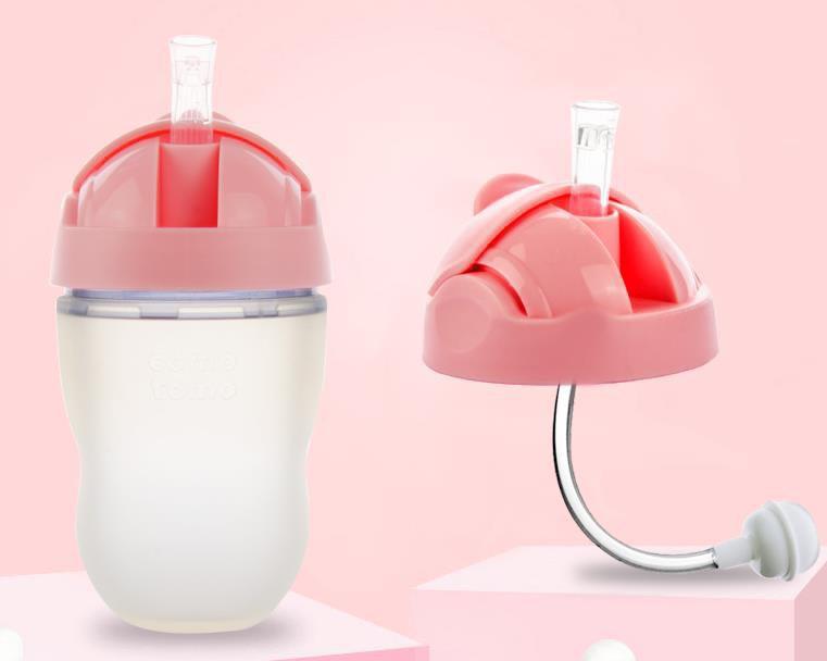 Nắp ống hút kèm van chống sặc cho bình Comotomo