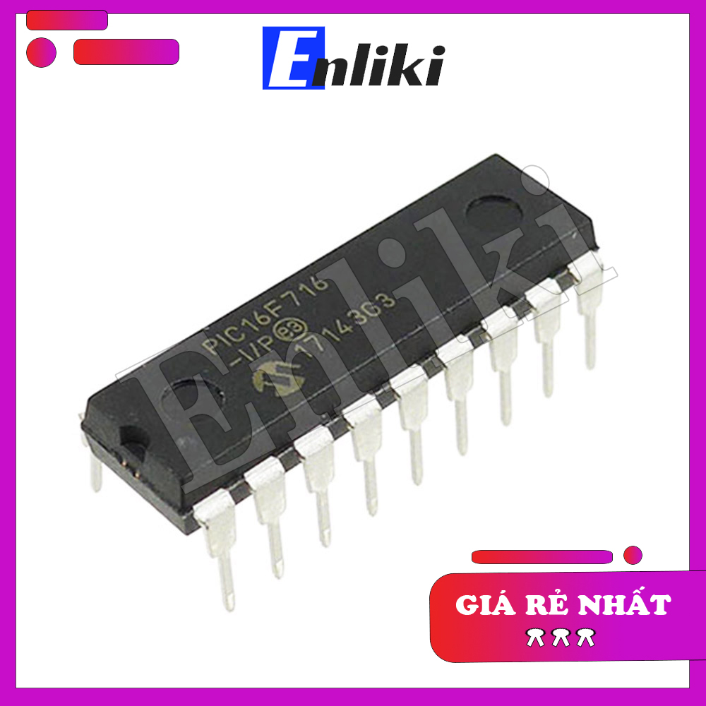 16F716 PIC16F716-I/P chân cắm