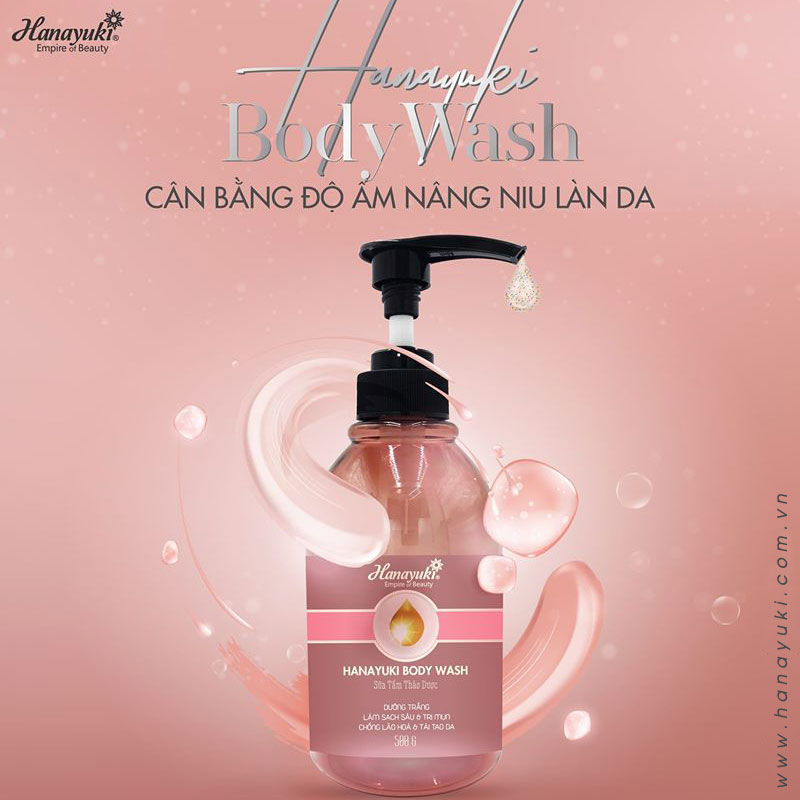 [Chính hãng] Sữa tắm hanayuki