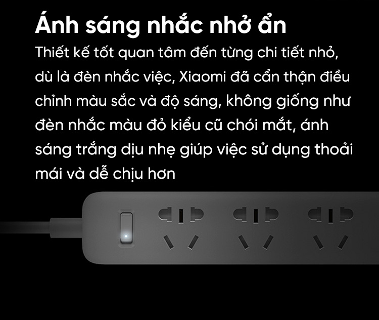Ổ điện tích hợp 3 cổng USB sạc điện thoại tự động chỉnh dòng Powerstrip