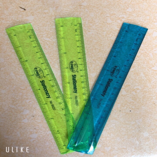 Thước Nhựa Dẻo 20cm 10 chiếc