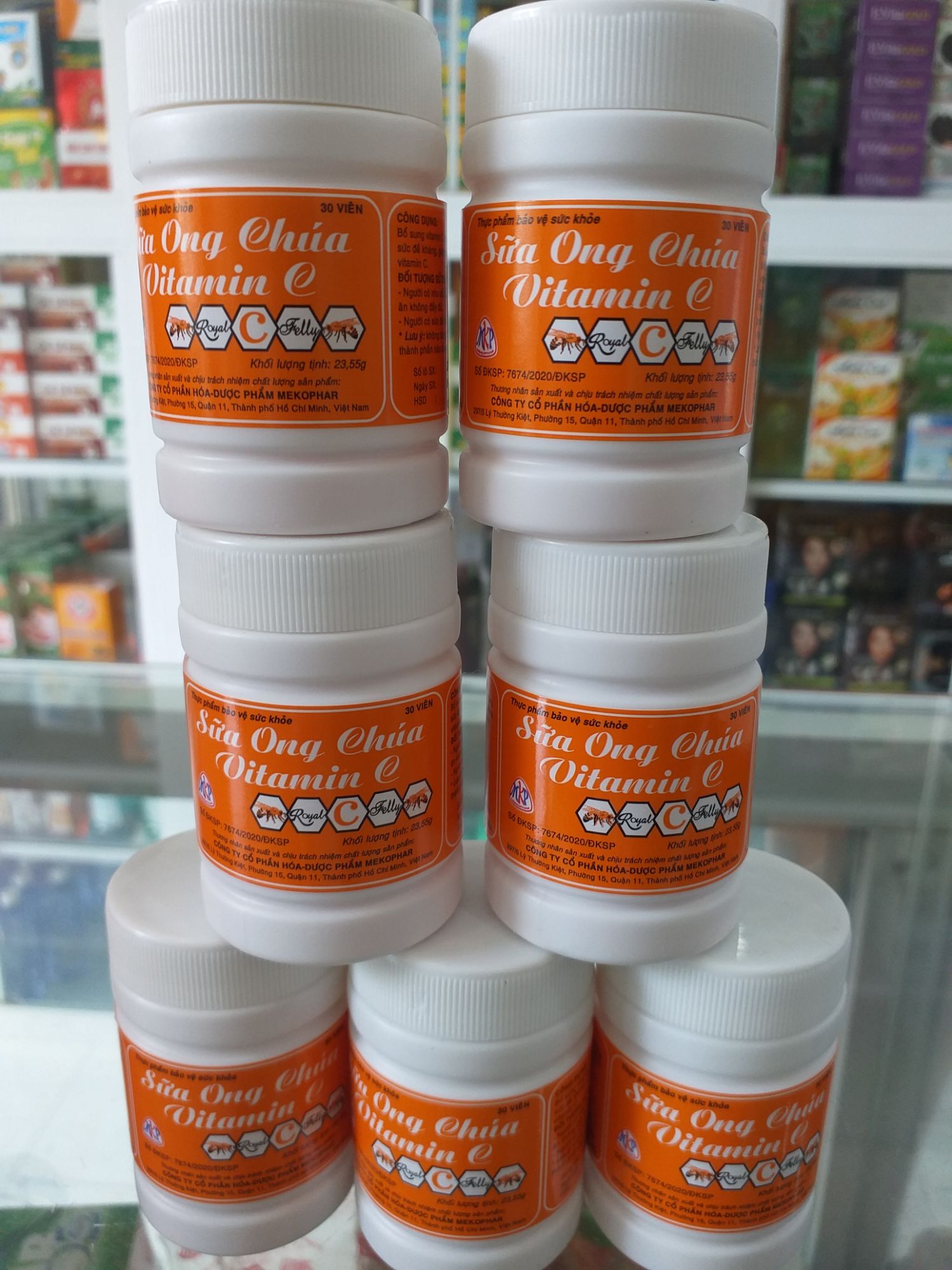 [HCM]kẹo vitamin C sữa ong chúa