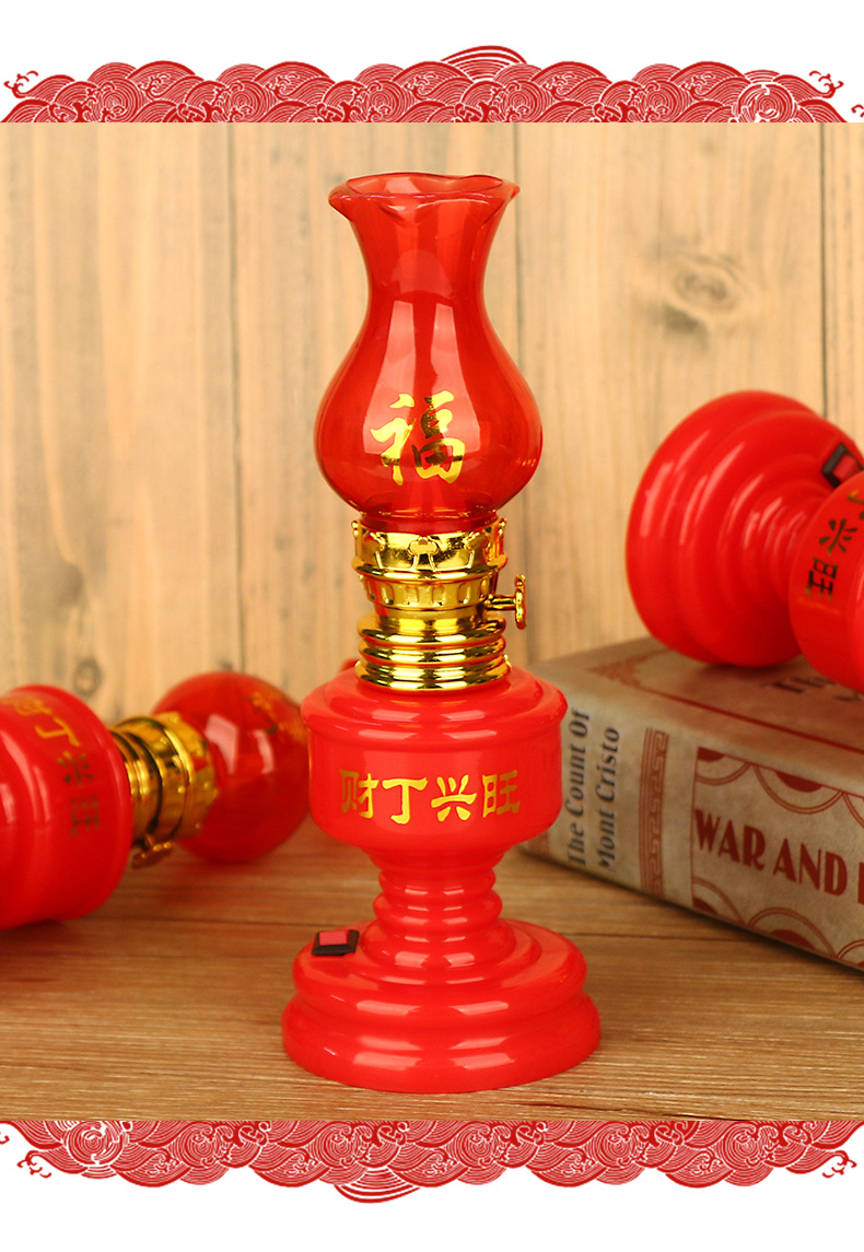 CẶP 2 ĐÈN BÀN THỜ DÙNG PIN CÓ NÚT BẬT