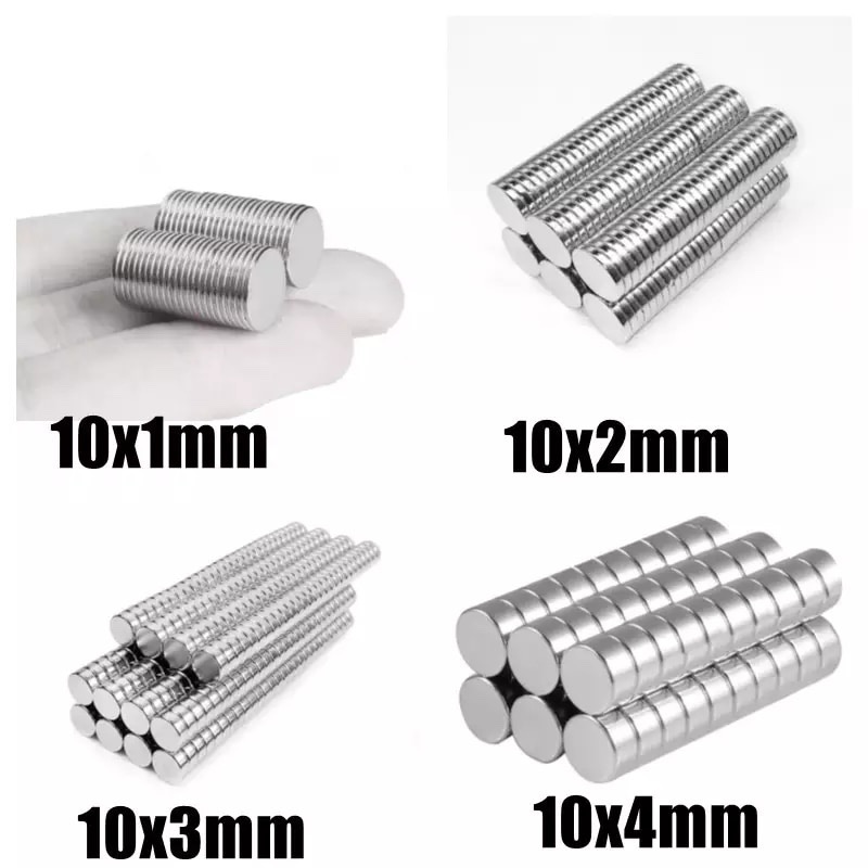 Com bo ( 10 viên nam châm đất hiếm kt 10x1mm )