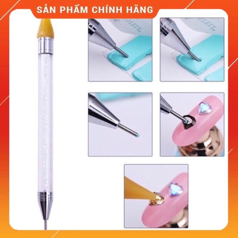 Bút chấm đá 2 đầu cao cấp, bút chấm đá nails