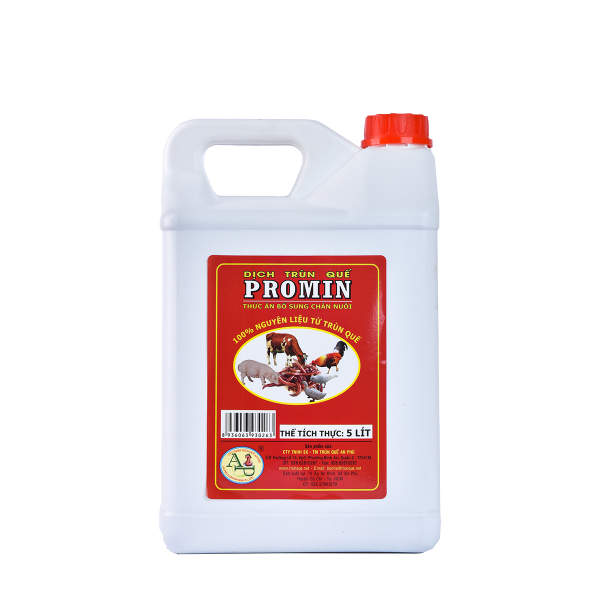 DỊCH TRÙN QUẾ PROMIN NUÔI GÀ CHAI 1 LIT
