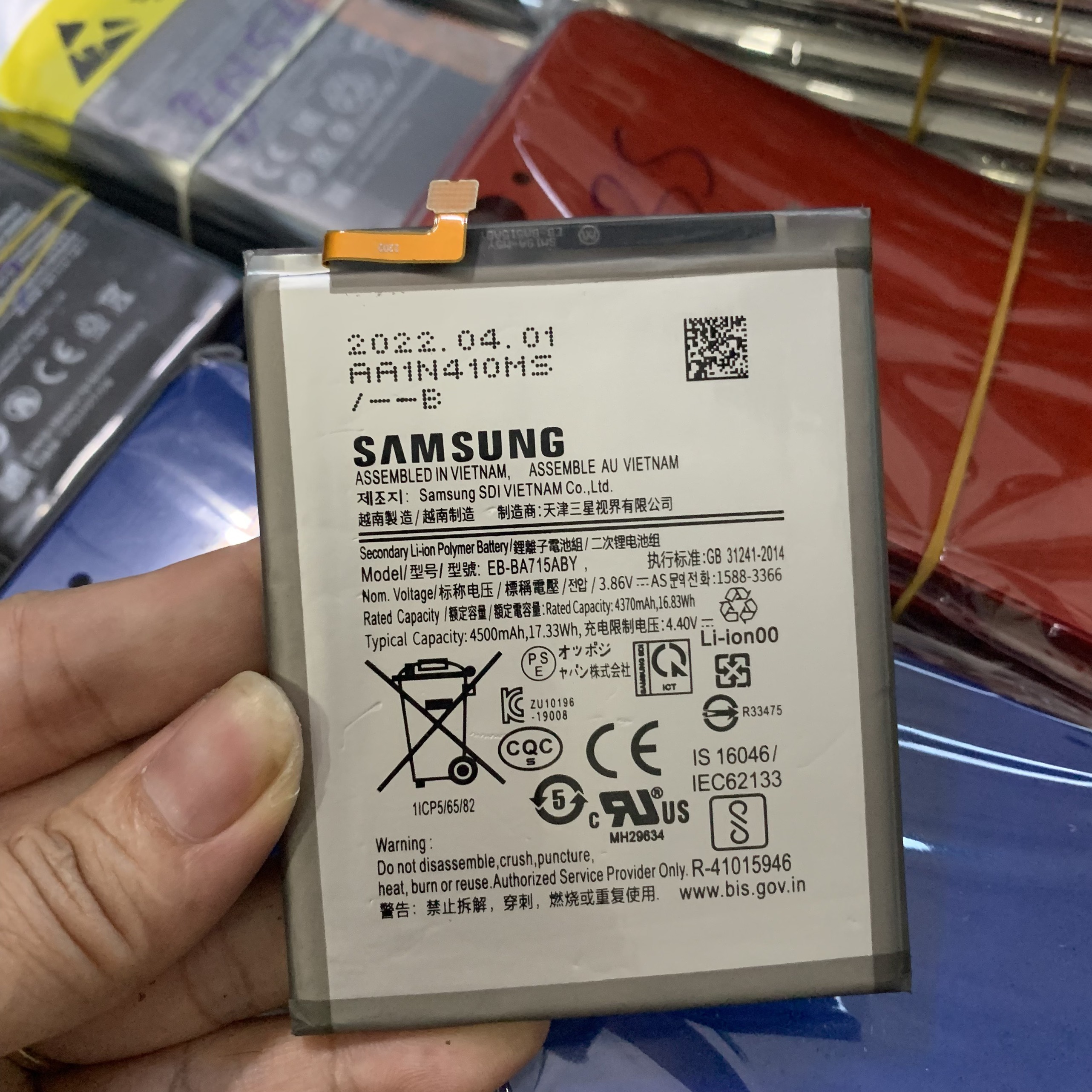 pin samsung a71 zin