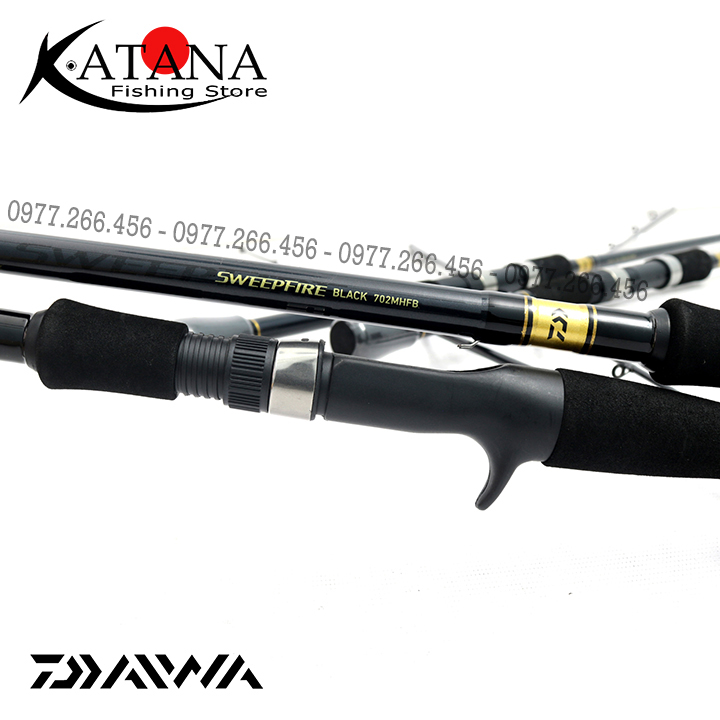 Cần Câu Lure Daiwa SWEEPFIRE BLACK - New 2021