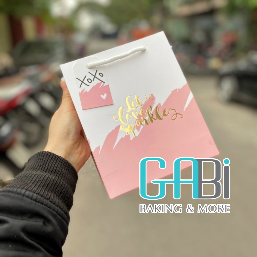 Túi giấy đựng hộp socola (nhiều mẫu)