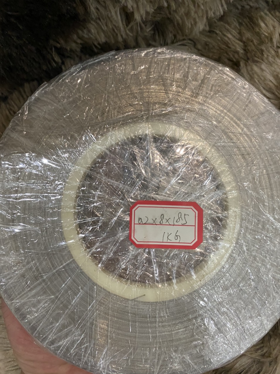 Cuộn 1kg kẽm mạ niken dùng hàn cell pin rộng 80.15 loại bóng không gỉ.