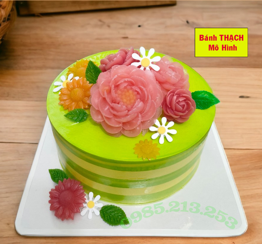 Bánh thạch giả, bánh rau câu mô hình, thạch rau câu mô hình