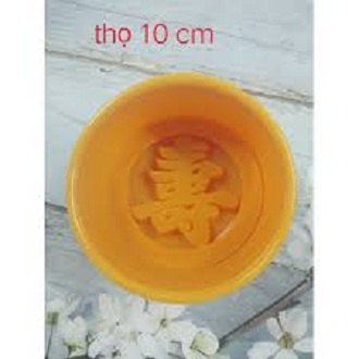 Khuôn xôi tròn hình chữ thọ 10 cm
