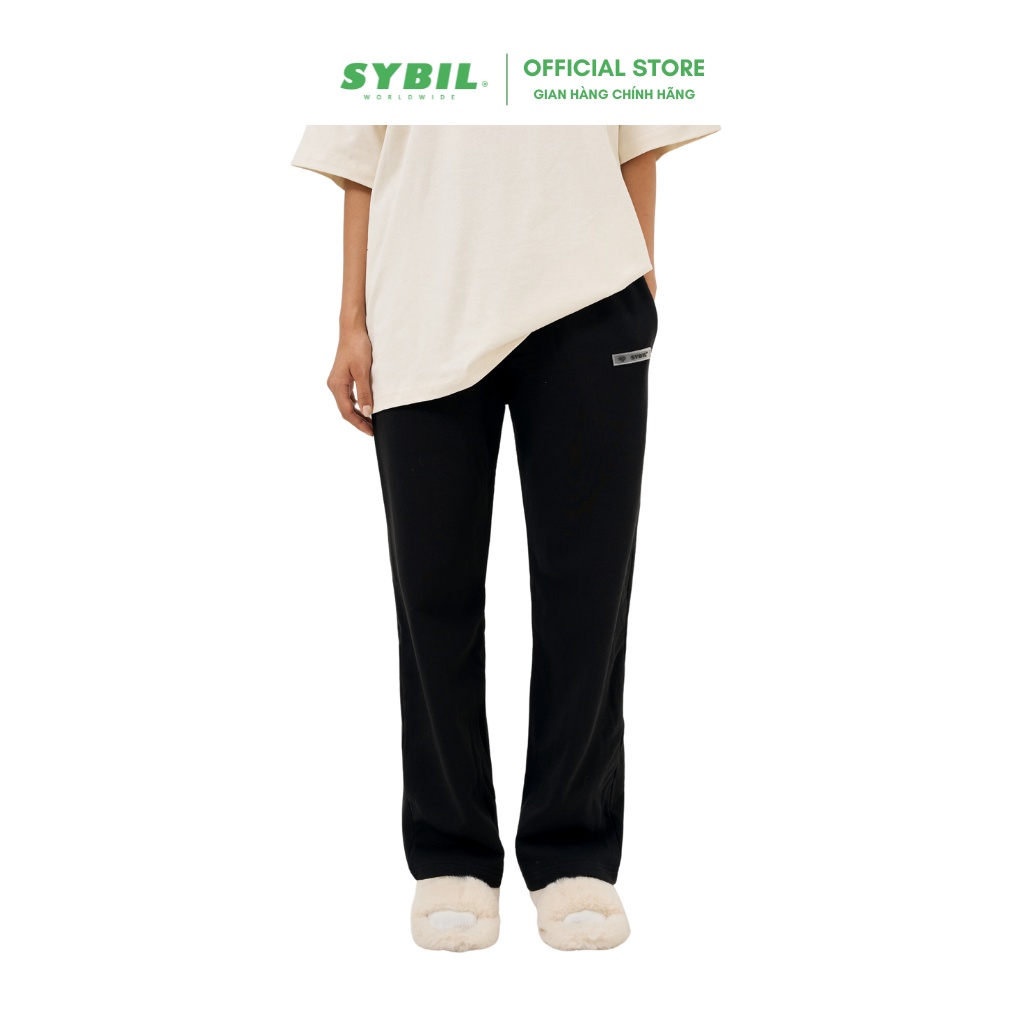 SYBIL BASIC TRACK PANTS - Quần Nỉ Da Cá dáng suông  Cotton Dày Dặn Form Unisex