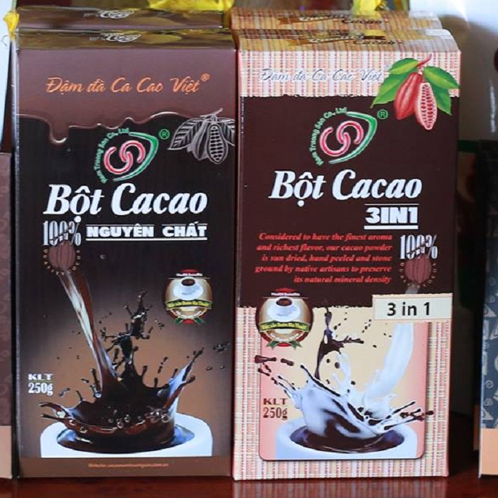 Bột Cacao hộp 200gr Nam Trường Sơn (ĐẶC SẢN BUÔN ME THUỘT)