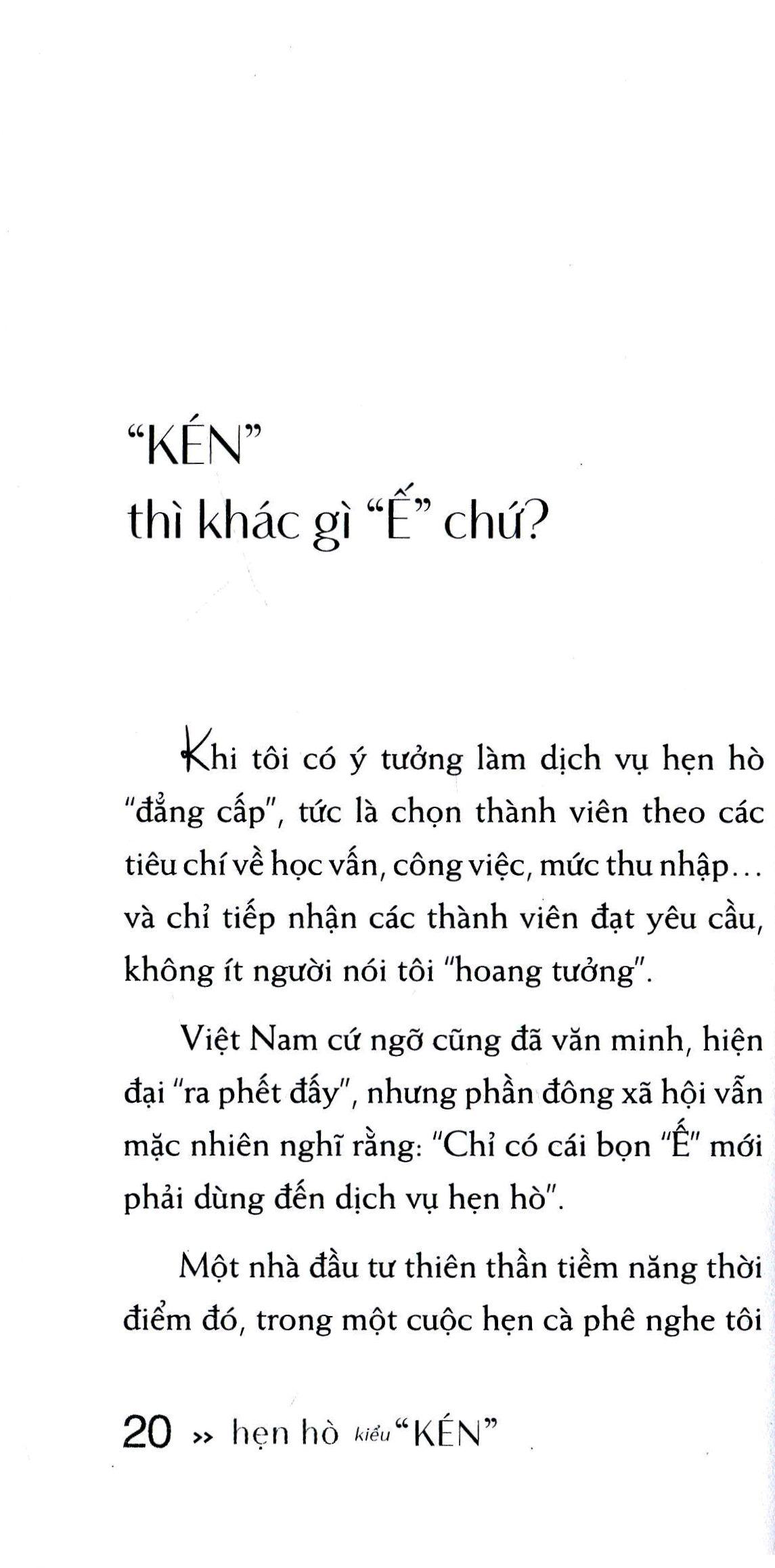 Hẹn Hò Kiểu “Kén” - Vũ Nguyệt Ánh
