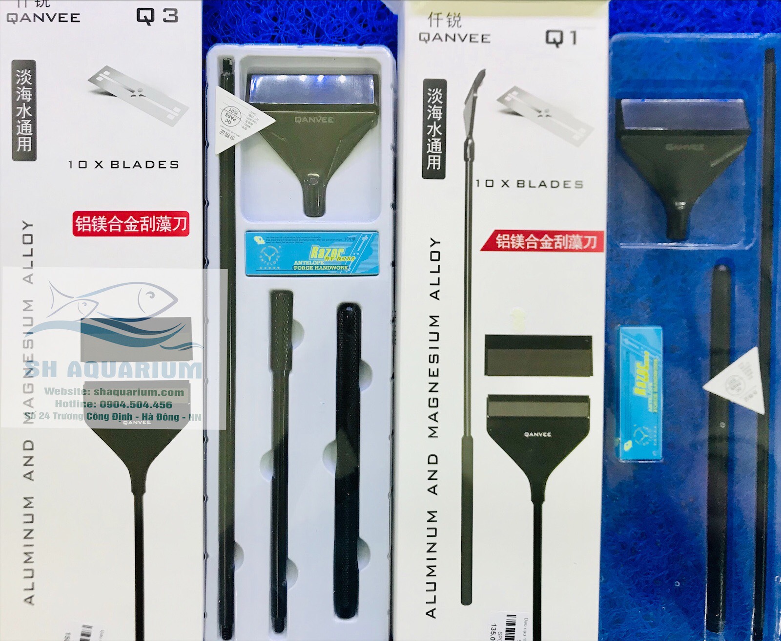 [HOÀN TIỀN 10%]Dao cạo rêu Quanvee Q3