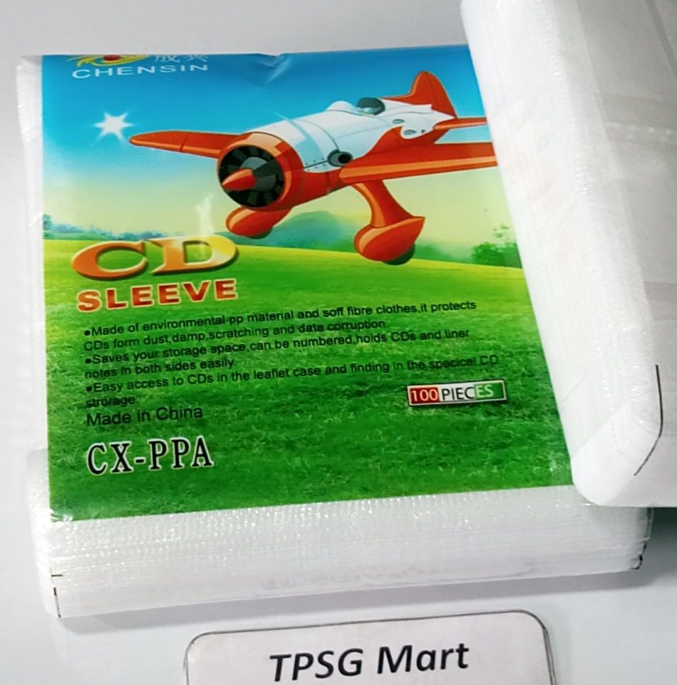 Bao xốp đựng CD - DVD (2 mặt) (Túi xốp 100 Cái - Túi đựng CD - DVD)