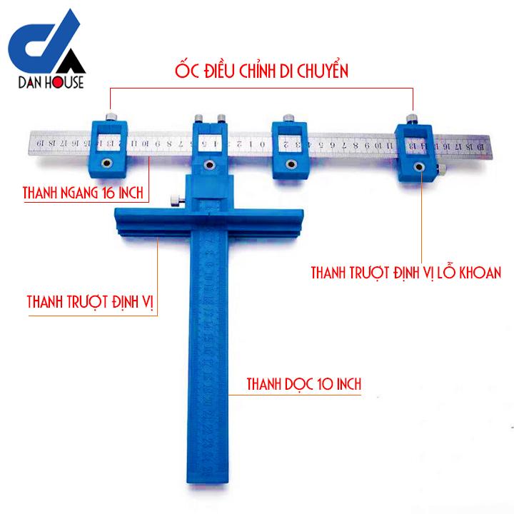 Thước định vị lỗ khoan đa chiều