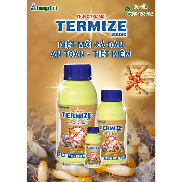 [HCM]Thuốc diệt mối Termize 200SC thế hệ mới trừ mối cả đàn chai 50ml