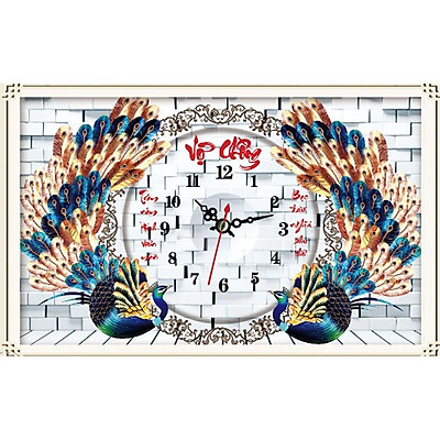 TRANH THÊU CHỮ THẬP THƯ PHÁP VỢ CHỒNG nhiều mẫu – ĐỒNG HỒ HOA SEN