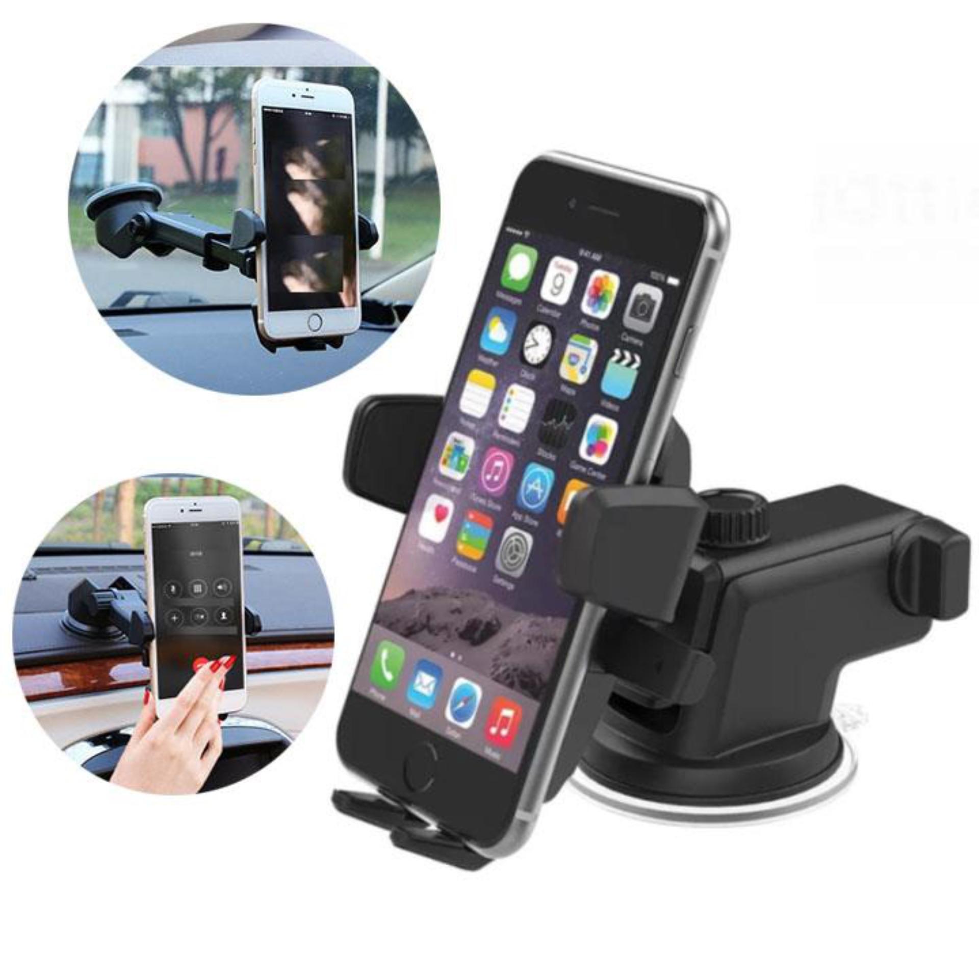 Đế kẹp Smartphone dùng trên xe hơi PeepVN 2014 (Đen)