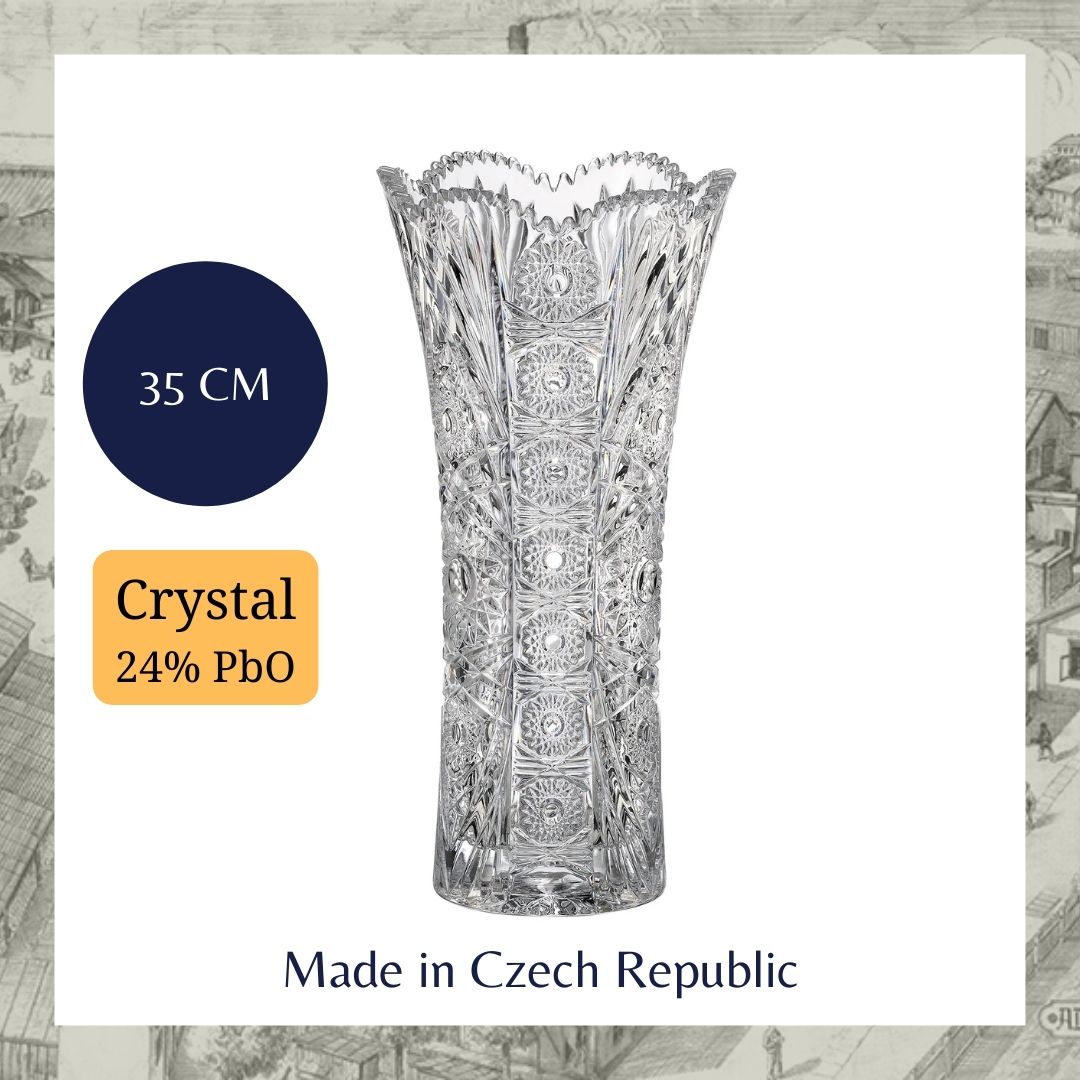 Bình bông Pha lê CH Séc 80190-51810
