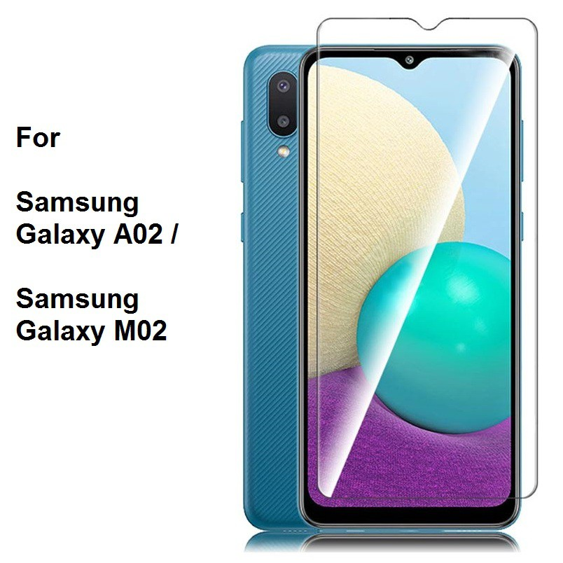 Kính cường lực samsung A02 / M02 trong suốt bảo vệ màn hình