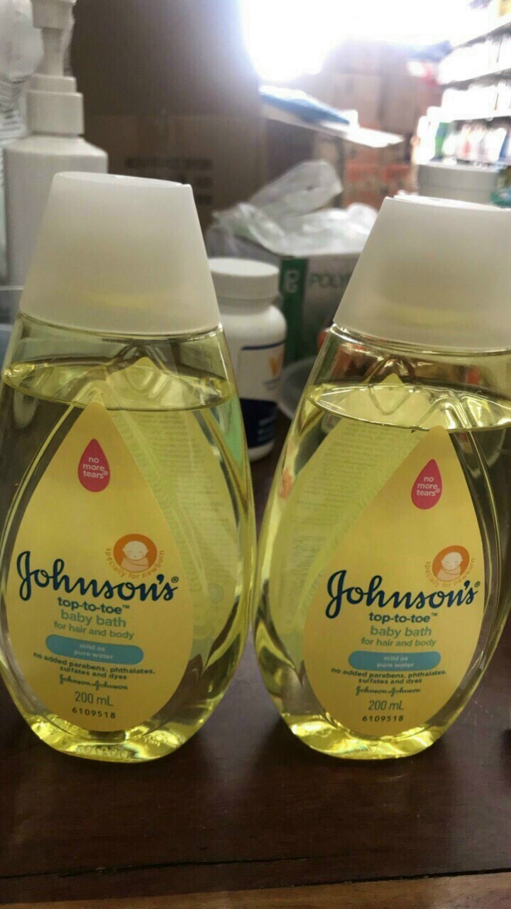 Sữa tắm gội toàn thân Johnson's baby 200ml