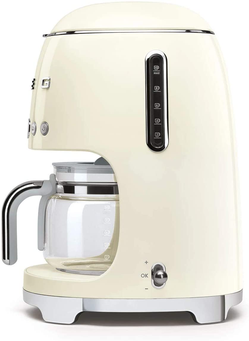 [Trả góp 0%]Máy pha cà phê nhỏ giọt cà phê phin Smeg DCF02CREU