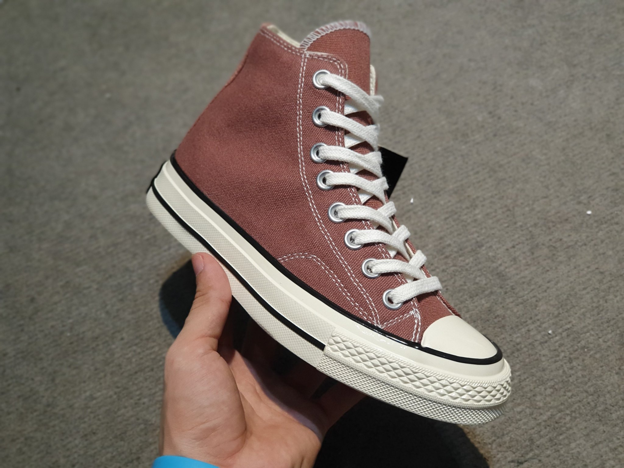 Giày thể thao Converse 1970s hồng đất cổ cao cấp