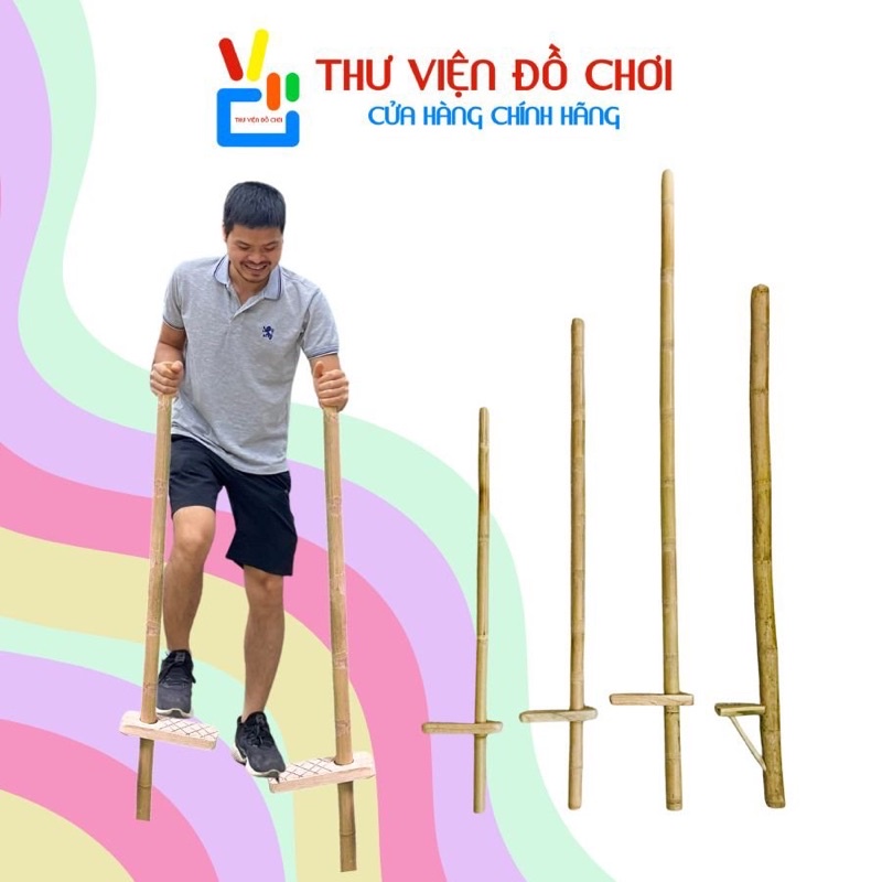 Cà kheo cho bé bằng tre - đồ chơi truyền thống việt nam - thư viện đồ chơi