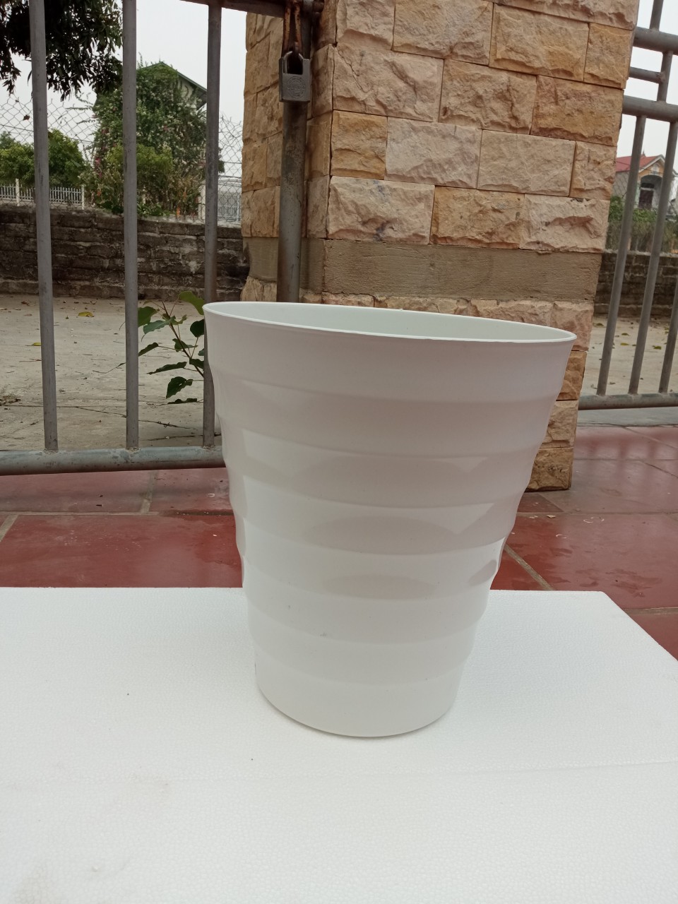 Combo 5 chậu vòng tròn đủ size trồng cây, hoa