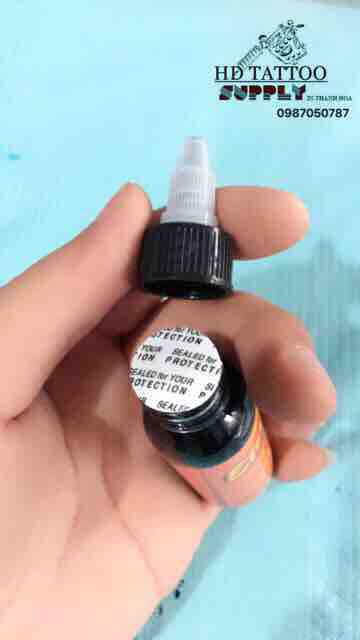 Mực xăm hình eternal black cho học viên.