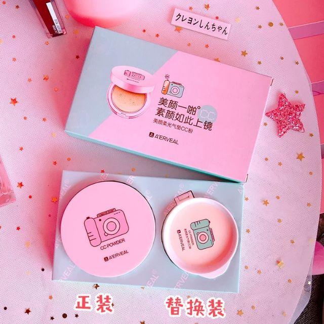 [HCM]Set Trang Điểm Phấn Nước CC Cream + Thêm Lõi Phấn