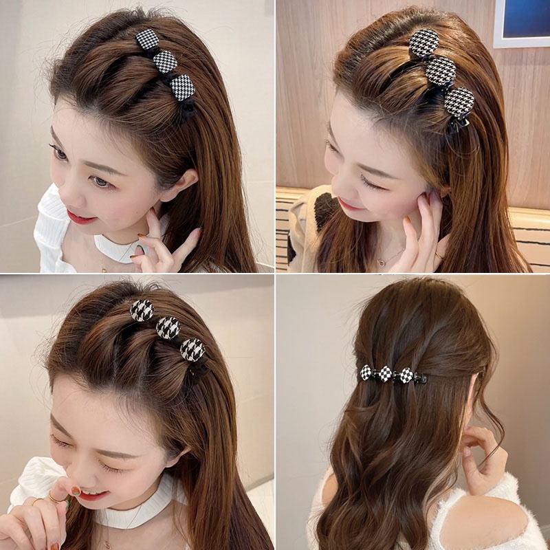 Kẹp Tóc Bện Thời Trang Hàn Quốc Cho Nữ