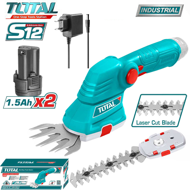 Máy cắt tỉa cỏ dùng pin 12V Total TSTLI1201