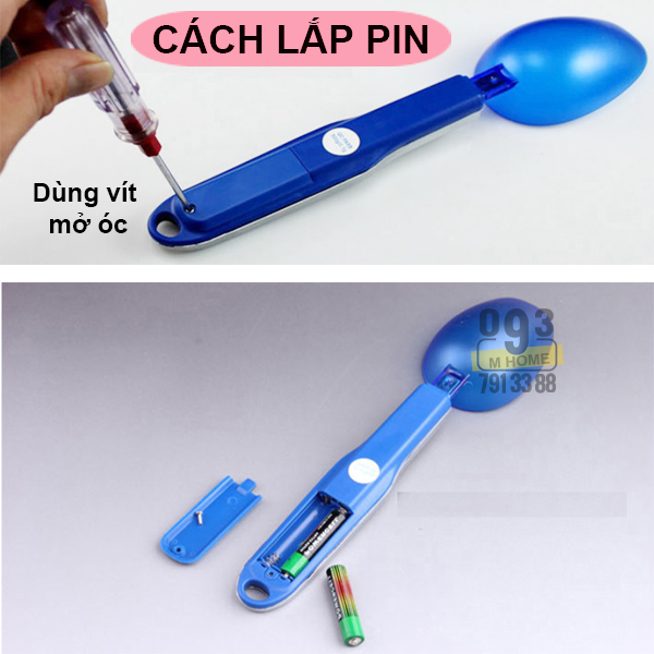 Cân Điện Tử Mini Cân Tiểu Li 500g Spoon Scale