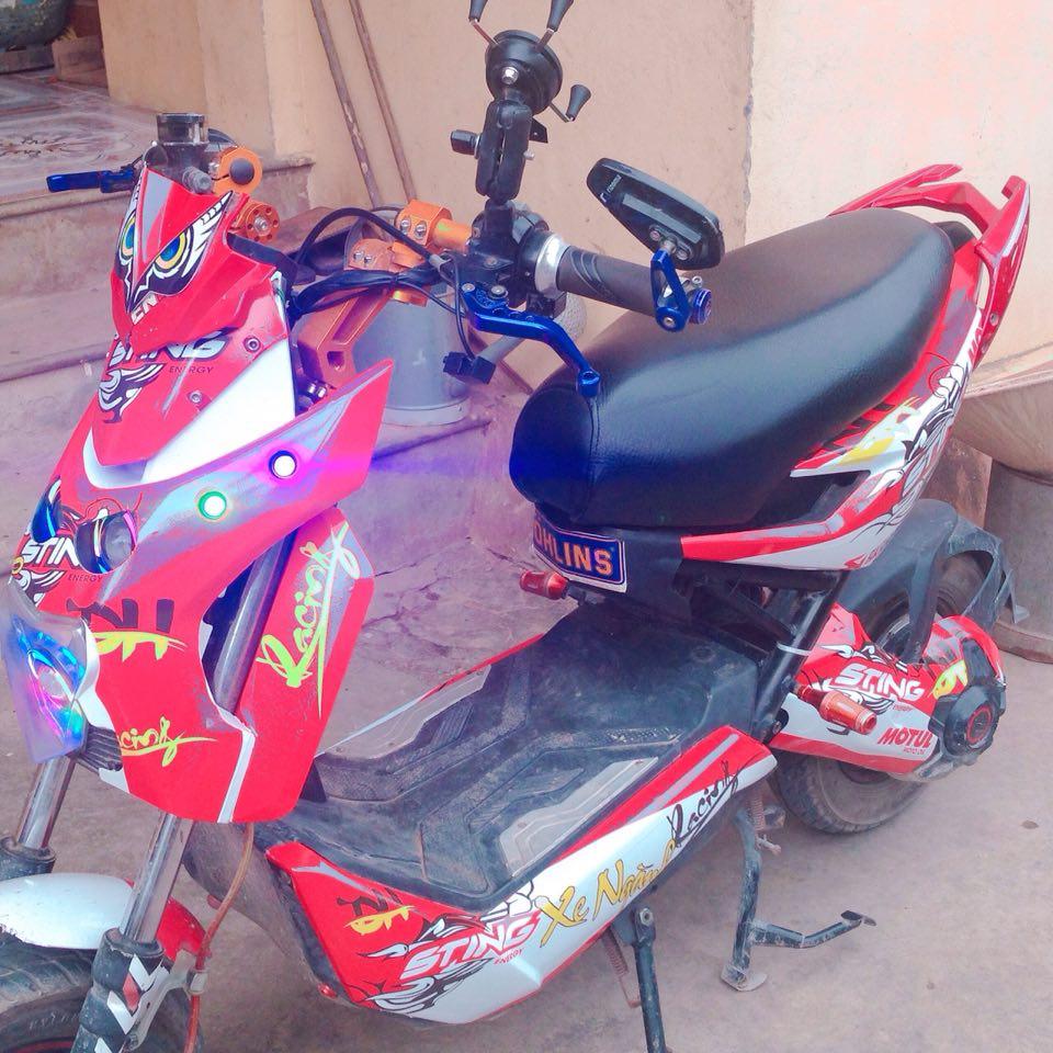 tem trùm xe điện xmen 130