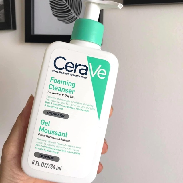 Sữa rửa mặt CeraVe bản Pháp