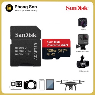 Thẻ nhớ Micro SDXC 128GB Extreme Pro 667x 100mb s UHS-1 Sandisk thumbnail