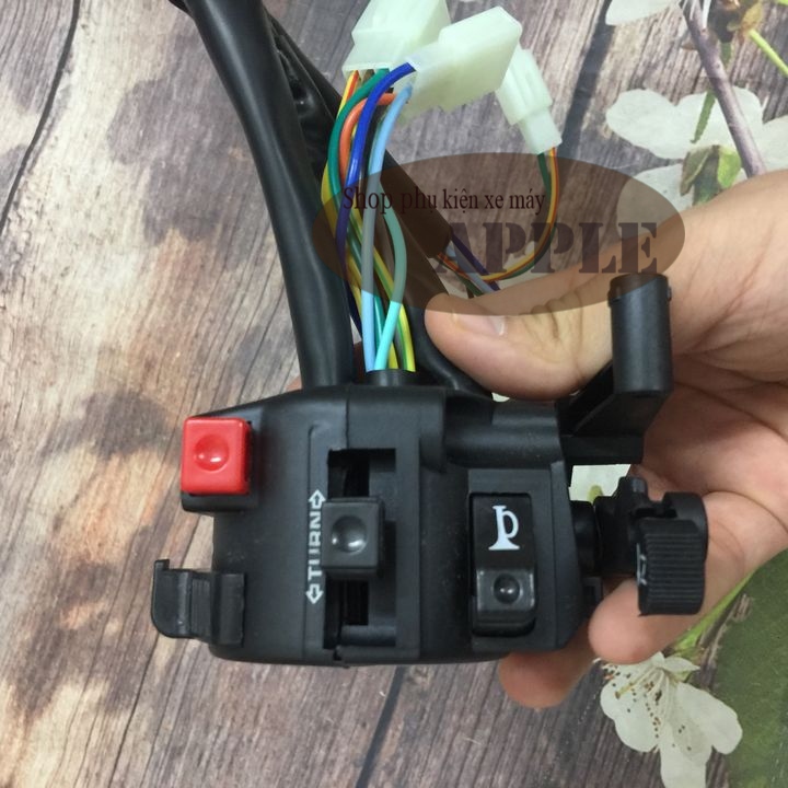 [ HÀNG CHUẨN ] Cụm cống tắc gắn tay lái xe Wave alpha đời 1997-2006 TRÁI PHẢI 2 BÊN