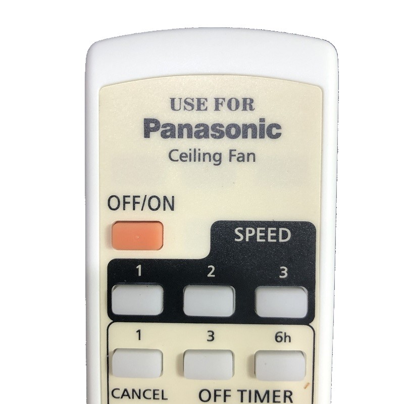 [HCM]Remote điều khiển quạt trần PANASONIC 4 cánh (quạt trần 4 cánh - tặng pin)