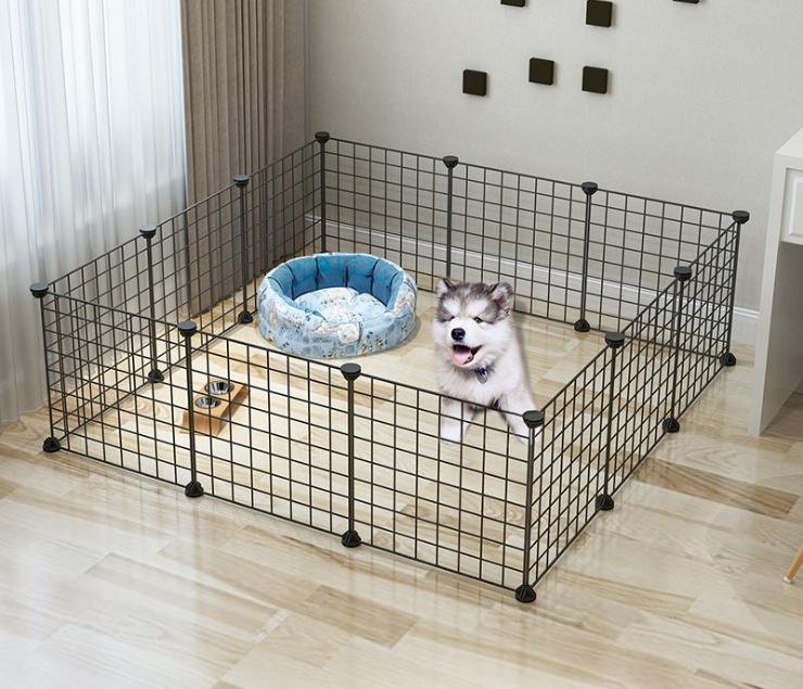 Combo Chuồng Quây Thú Cưng - lưới sắt sơn tĩnh điện.