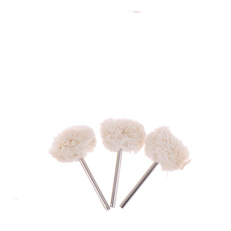 3 Đầu đánh bóng trang sức resin bằng len - mũi đánh bóng mini