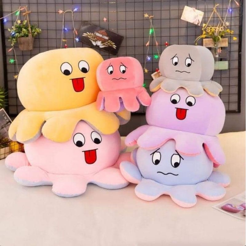 GẤU BÔNG BẠCH TUỘC CẢM XÚC SIZE 60
