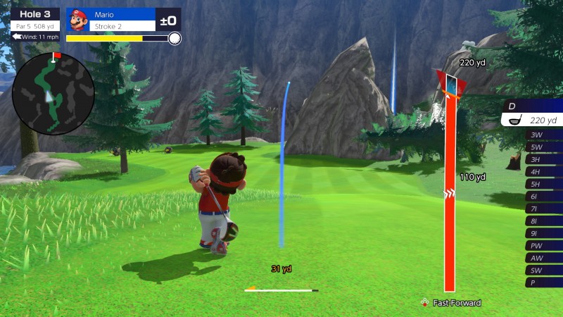 Đĩa Game Nintendo Switch : Mario Golf : Super Rush EU