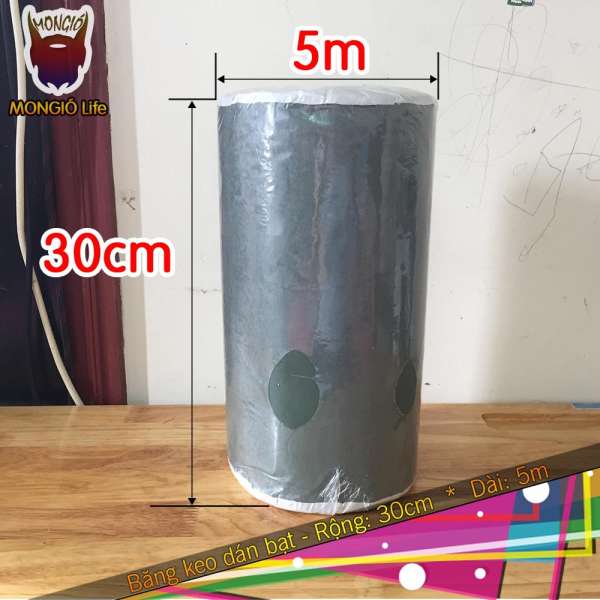 30cm x 5m - Băng Keo Dán Bạt HDPE Ngập Nước Chuyên Dụng - 30cm x 5m (Màu XANH LỤC)