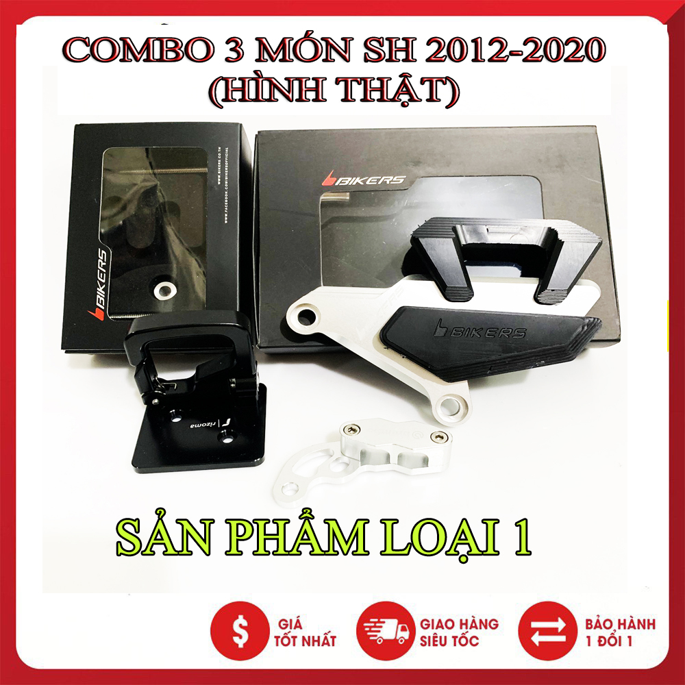 COMBO 3 MÓN CHO SH 2012-2020 ( HÀNG CNC ĐẸP Y HÌNH)